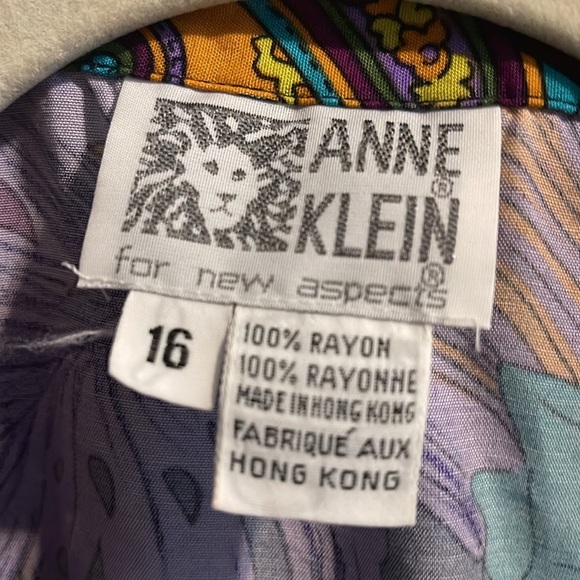 Anne Klein Multicolor Rayon‎ Shirt - Picture 2 of 3